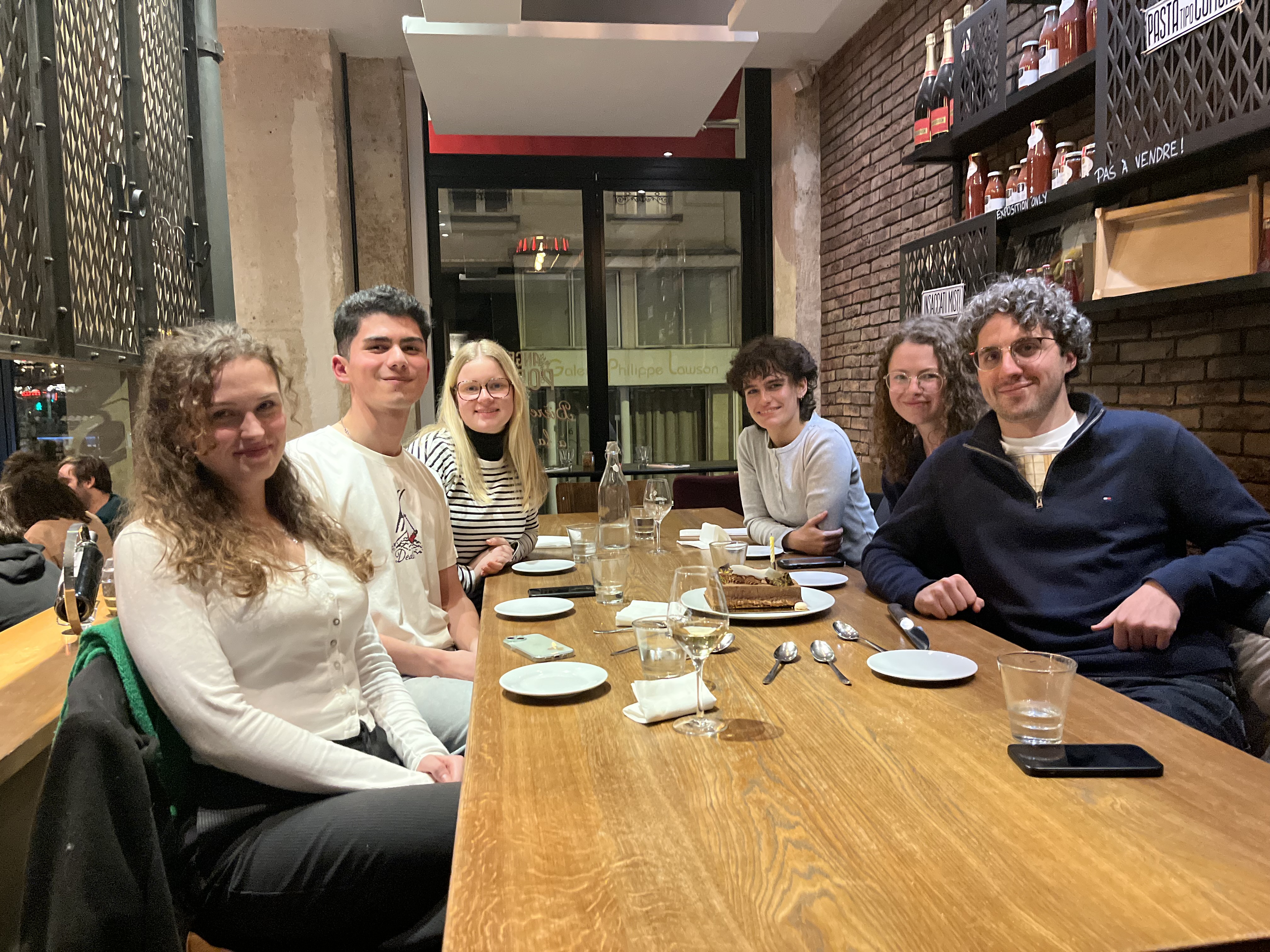 Stephie's first day at Institut Polytechnique