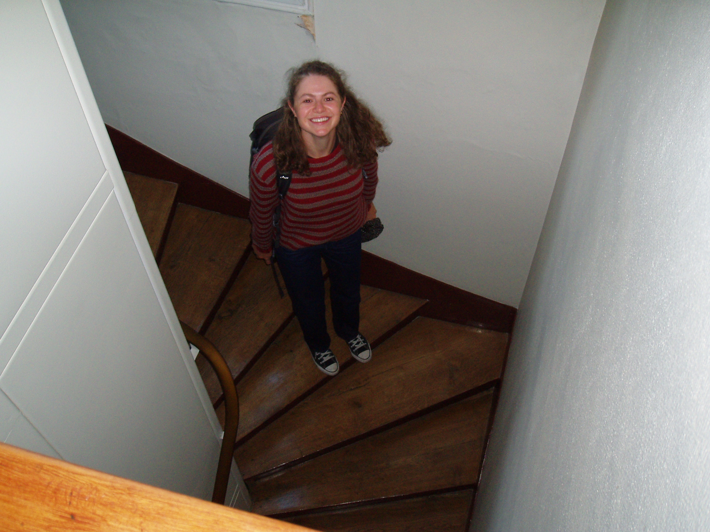 Stephie's first day at Institut Polytechnique